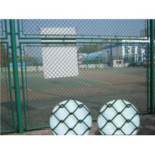 Kettengitter Mesh Zaun aus verzinktem und PVC