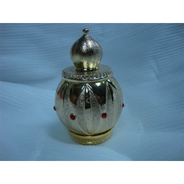 30ml Metal Perfume Bottle with Gold Metal Cap (MPB-13)