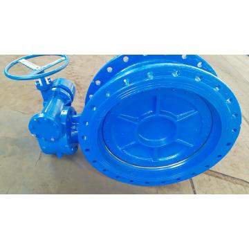 Double Eccentric DI flanged Butterfly Valve