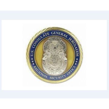 Armée militaire avec monnaie souple en logo d&#39;émail (GZHY-YB-004)