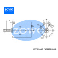 PHJD002 МОТОР ПОСТОЯННОГО ТОКА 12 В 2.0KW 2600 ОБ. / МИН.