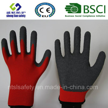 Nylon Latex Labor Latex Gloves