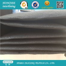 Polyester Woven Nonfuse Interlining for Cap T2050