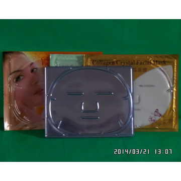 Plateau en plastique transparent de boursouflure d&#39;OEM pour le masque cosmétique