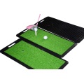 Golf Hitting Mats with Handle and Rubber Base