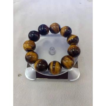 semi precious yellow tiger eye bracelet