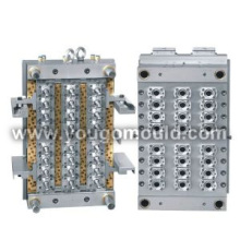 PET Preform mould (hot-runner valve gate)