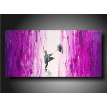 Modern Handmade Oil Painting for Home Decoration (XD1-396)