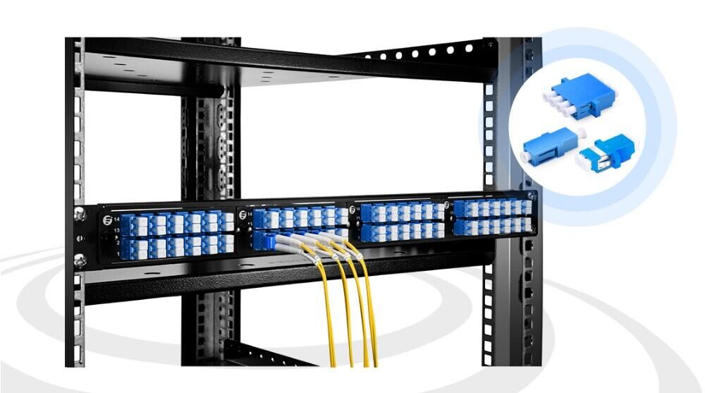 Lcupc Singlemode Duplex Fiber Optic Adaptor