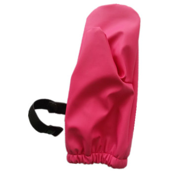 Gants de pluie PU rouge pour bébé/enfant