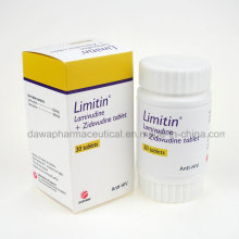 Limitin Lamivu Zidovu Tablet Anti HIV