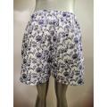 Vintage print men's beach short