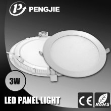 3W Aluminum Slim Round LED Ceiling Light for Indoor