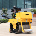 Mini Road Roller Caminata detrás de Double Drum Compressor Vibrator Small Roller Compactor