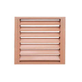Rose gold anodized aluminum air conditioning cooling panel