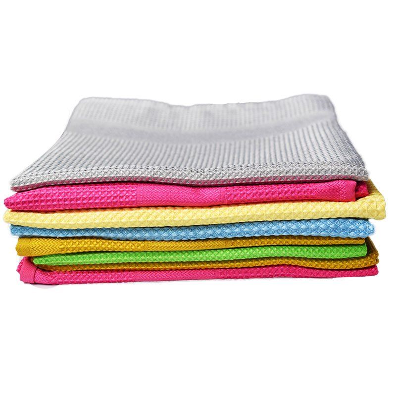 Terry Towel Waffle Kitchen Cloth Microfiber Towel 9 Jpg