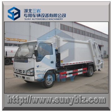 Isuzu 4X2 Garbage Truck 6 M3 Compactor Refuse Truck