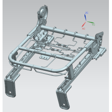 Cushion frame assembly for chery