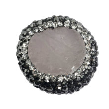 Poder Cristal Pedra Preciosa Bead Jewelry Acessório DIY 21 * 21mm