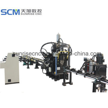 CNC Angle Punching Marking and Cutting Machine