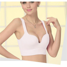 Gym Yoga Nylon Stoff Sport Womens Fitness Wire Free Bra