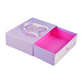 Paper Sliding Rigid Gift Box with Ribbon Handle