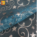 Shaoxing oem printed fancy mesh fabric