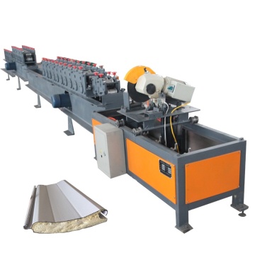 Automatic PU Sandwich Roller Shutter Door Machine