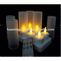 Set of Rechargeable LED Candles with Charger