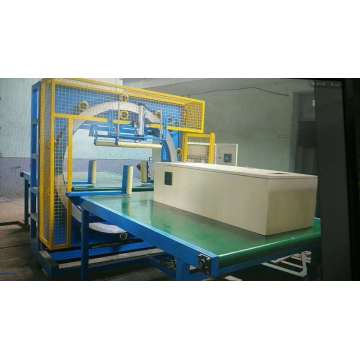 Dyehome Steel sheet horizontal stretch film wrapping machine