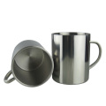 Mug inox 450ML avec poignée en acier inoxydable