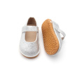 Silver Toddler Wholesale Squeaky Shoes