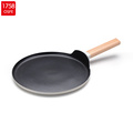 Wooden Handle Nonstick Kitchen Cooking Pot Coowkare Set