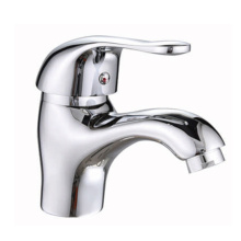 Chrome Cold and Hot Water Basin Faucet