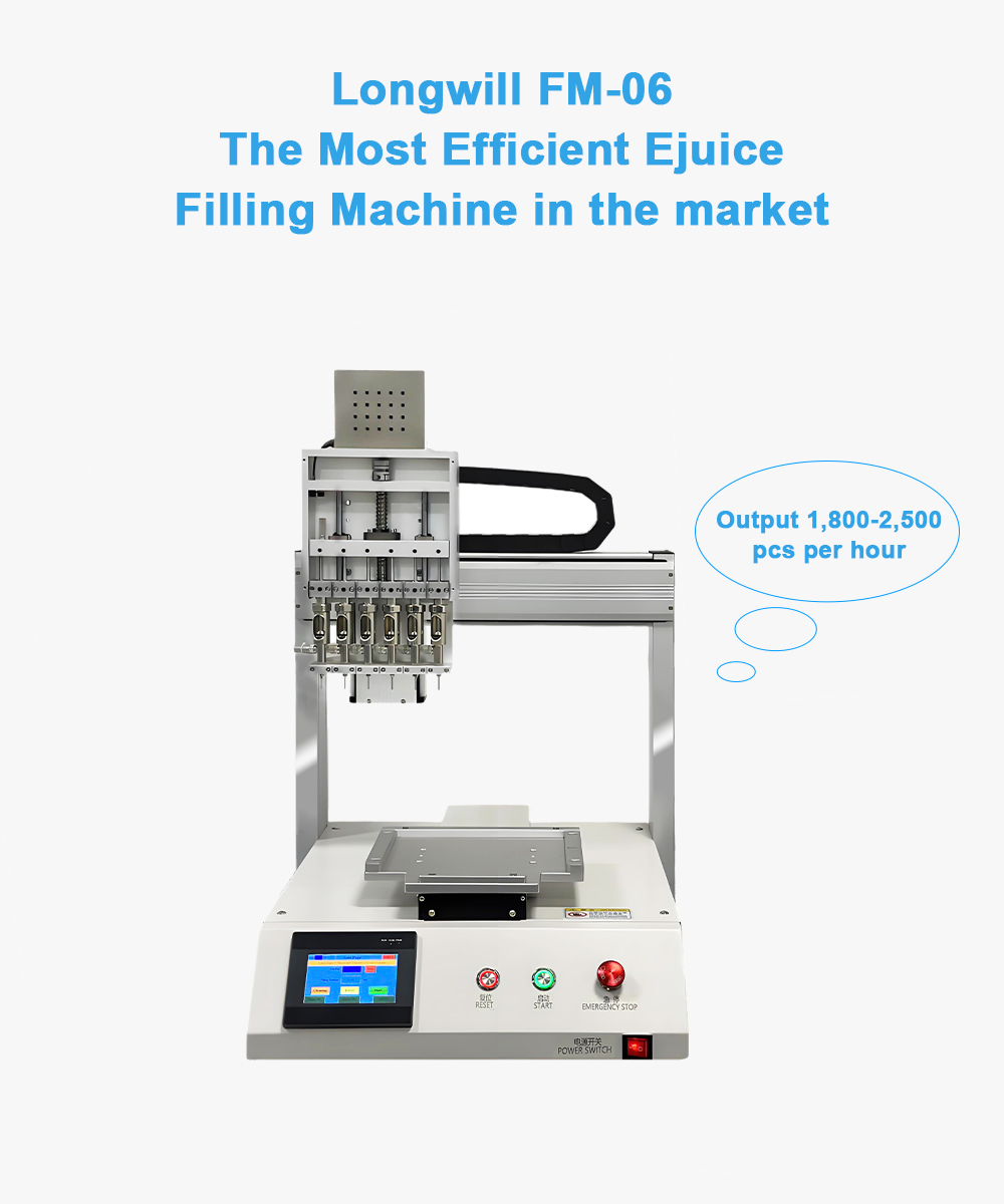 6 Heads Disposable vape filling machine 6 Heads Disposable vape filling machine
