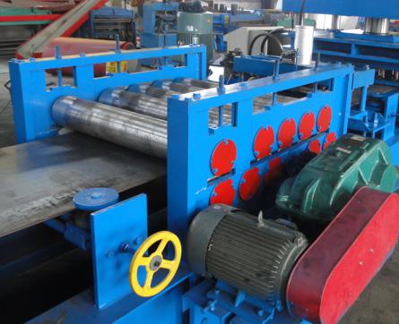 feeding--Freeway Steel Guardrail Forming Machine