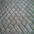 Cerca de la alambrada recubierta de PVC galvanizado de 50 mm * 50 mm