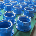 Ductile cast iron PE pipe fittings flange adaptor