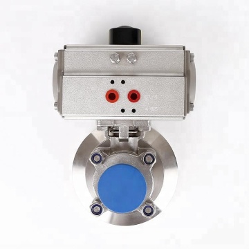 Stainless Steel Clamped Tank Bottom Pneumatic Ball Valve