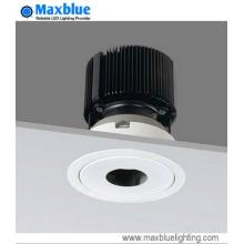 Dimmable embebido COB empotrado techo LED Downlight China