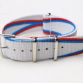 Kundenspezifische bedruckte Nylon Nato Uhrenarmband 22mm Mesh Band Uhr