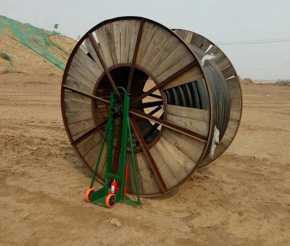 application of cable reel stand