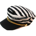 Personalizado homens e mulheres simples flat top fashion cap chapéu