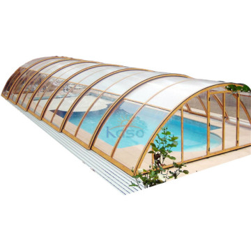 Remote Control Transparent Pvc Automatic Swimming Pool Cover