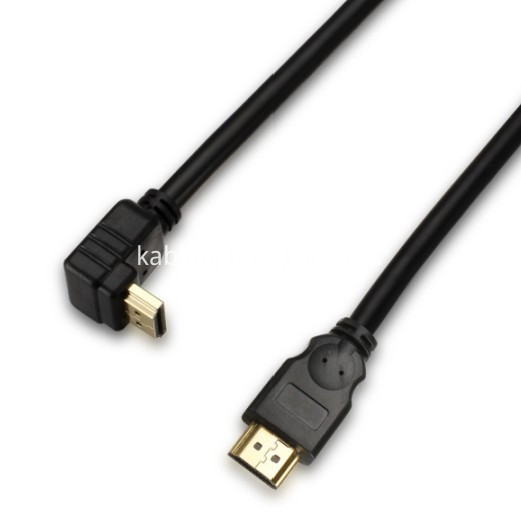 HDMI 90 with one 90degree connector