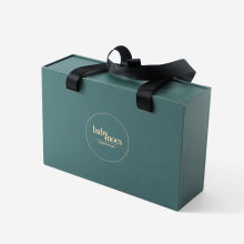 Cajas de papel impresas personalizadas con cable de mango