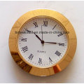 Индивидуальный аналоговый кварцевый сплав Металл Mini Clock Вставить 27 мм
