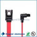 PVC Flat 90 Degrees SATA a Serial Port Hard Disk Data Cable