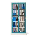 Turquoise Metal File Storage Cabinets Sliding Door Cabinets