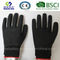 Guantes de trabajo de seguridad de acabado de arena (SL-NS112)